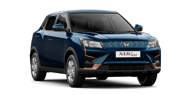 XUV400_NebulaBlueBase Mahindra car in ranchi