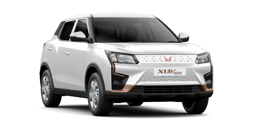 XUV400_varient_W4_Everest White Mahindra car in ranchi