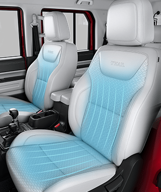 mahindra thar roxx seating space