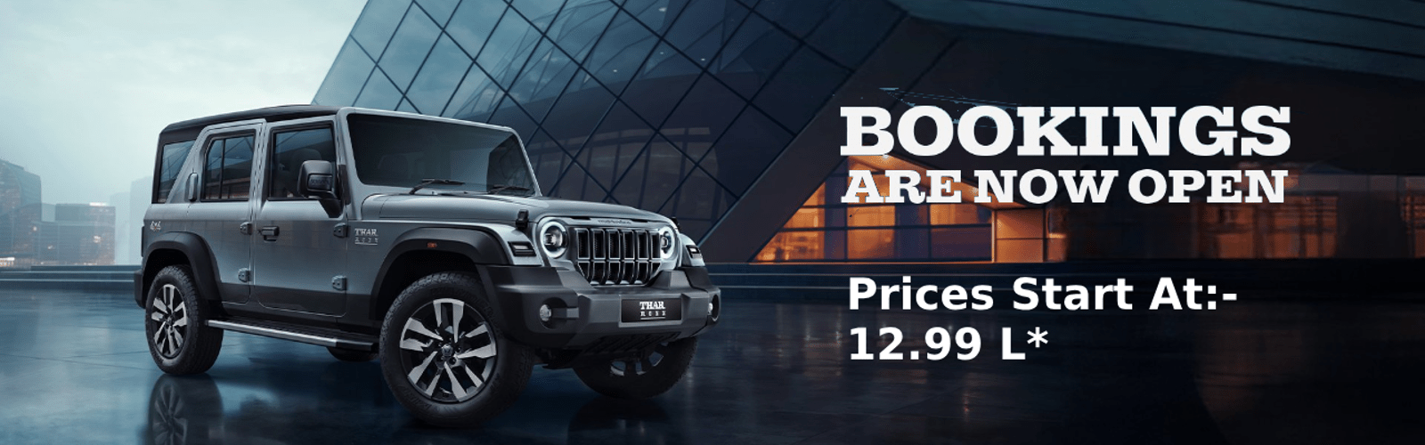 mahindra thar roxx booking in ranchi